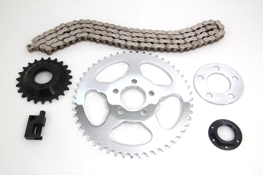 YBN 112-Link Drive Chain Kit With SKF Pas – For Simson Mopeds (Pinion 14)