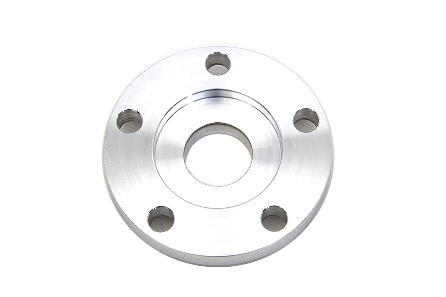 Rear Pulley Brake Disc Spacer Polished 1/2" Thickness