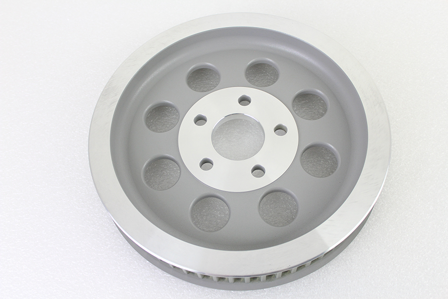 Silver Rear Belt Pulley 61 Tooth