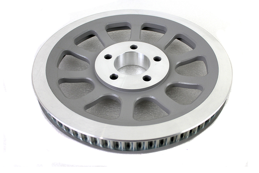 Silver Rear Belt Pulley 66 Tooth