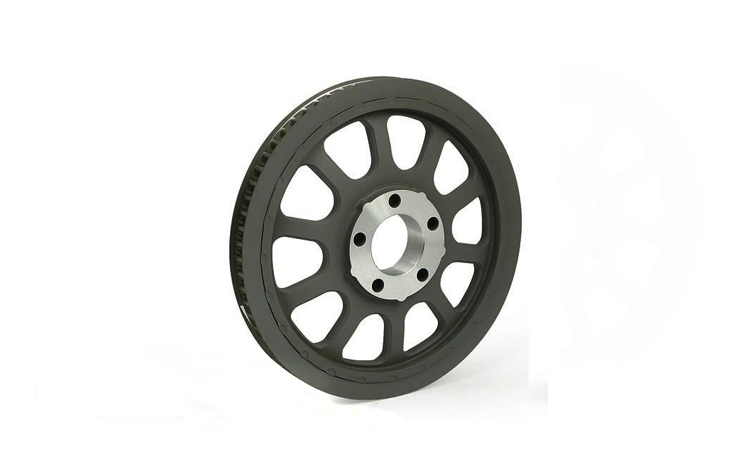 Black Rear Belt Pulley 66 Tooth
