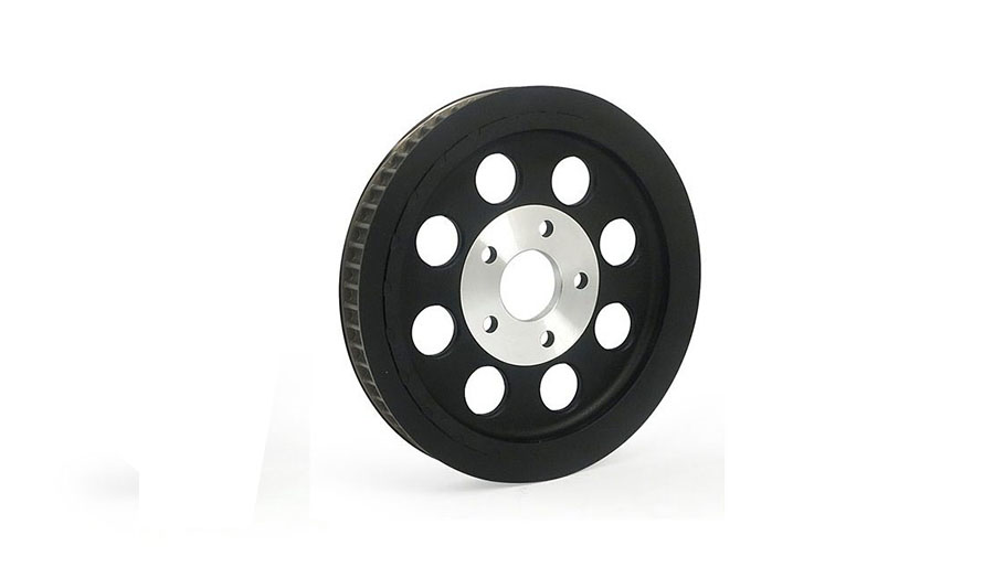 Black Rear Belt Pulley 61 Tooth