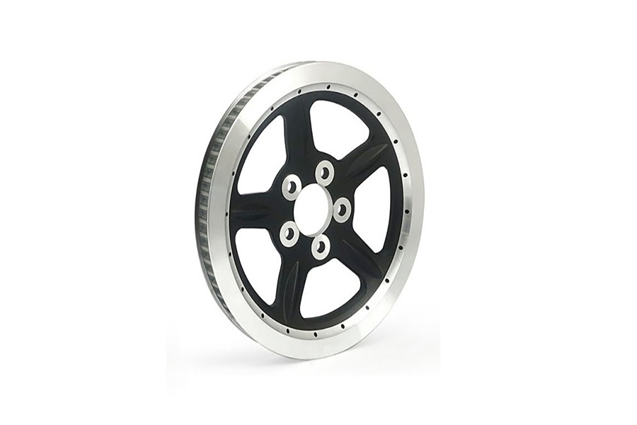 Silver Rear Belt Pulley 68 Tooth