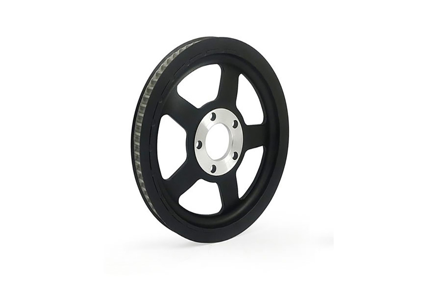Black Rear Belt Pulley 68 Tooth
