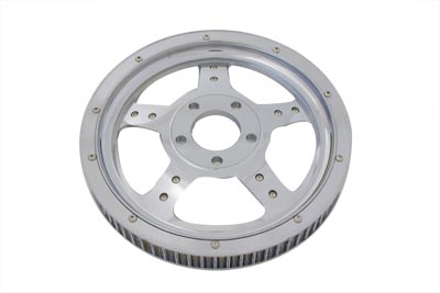 Rear Drive Pulley 68 Tooth Chrome