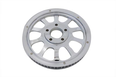 Rear Pulley 66 Tooth Chrome