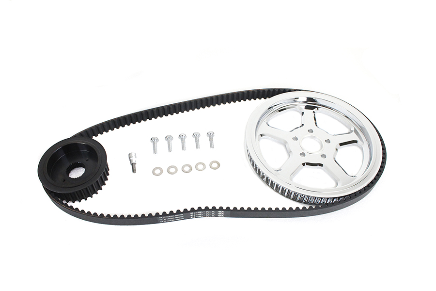 *UPDATE Rear Belt and Pulley Kit Chrome