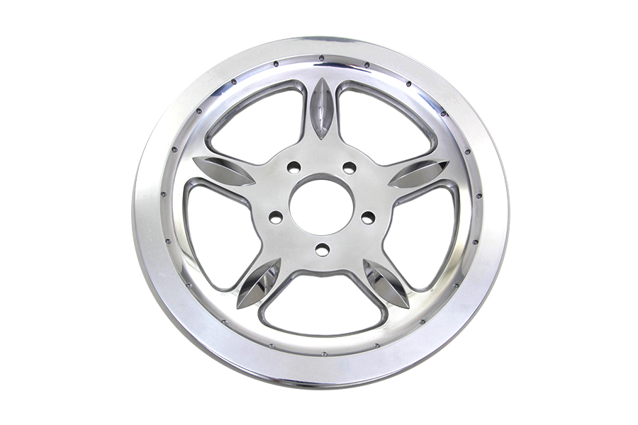 Rear Drive Pulley 68 Tooth Chrome