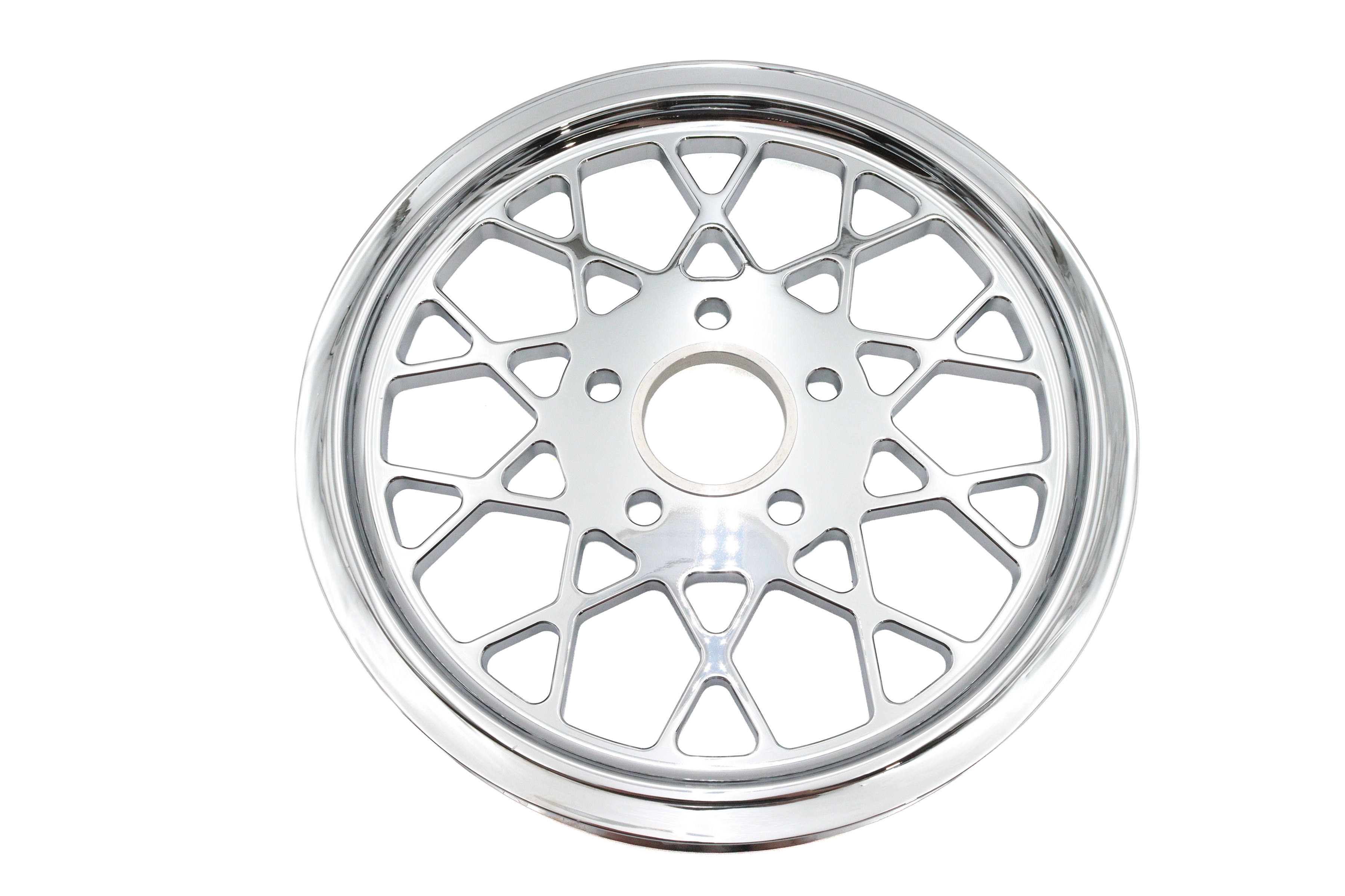 Classic Spoke Rear Drive Pulley 65 Tooth Chrome