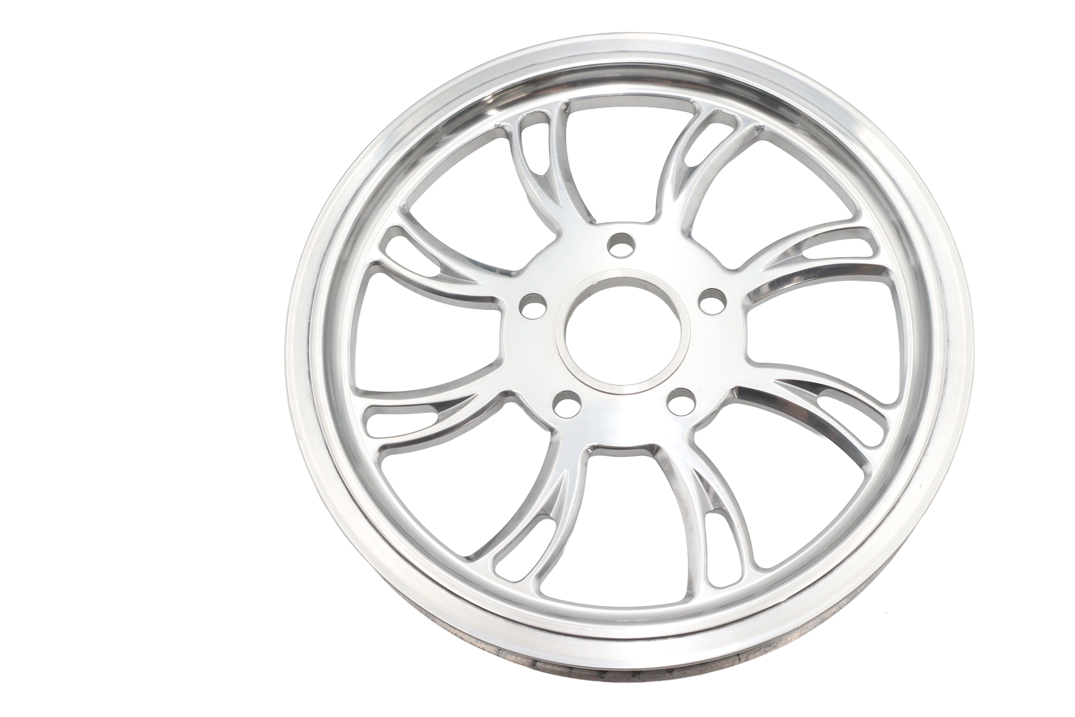 Vortex Rear Drive Pulley 65 Tooth Polished