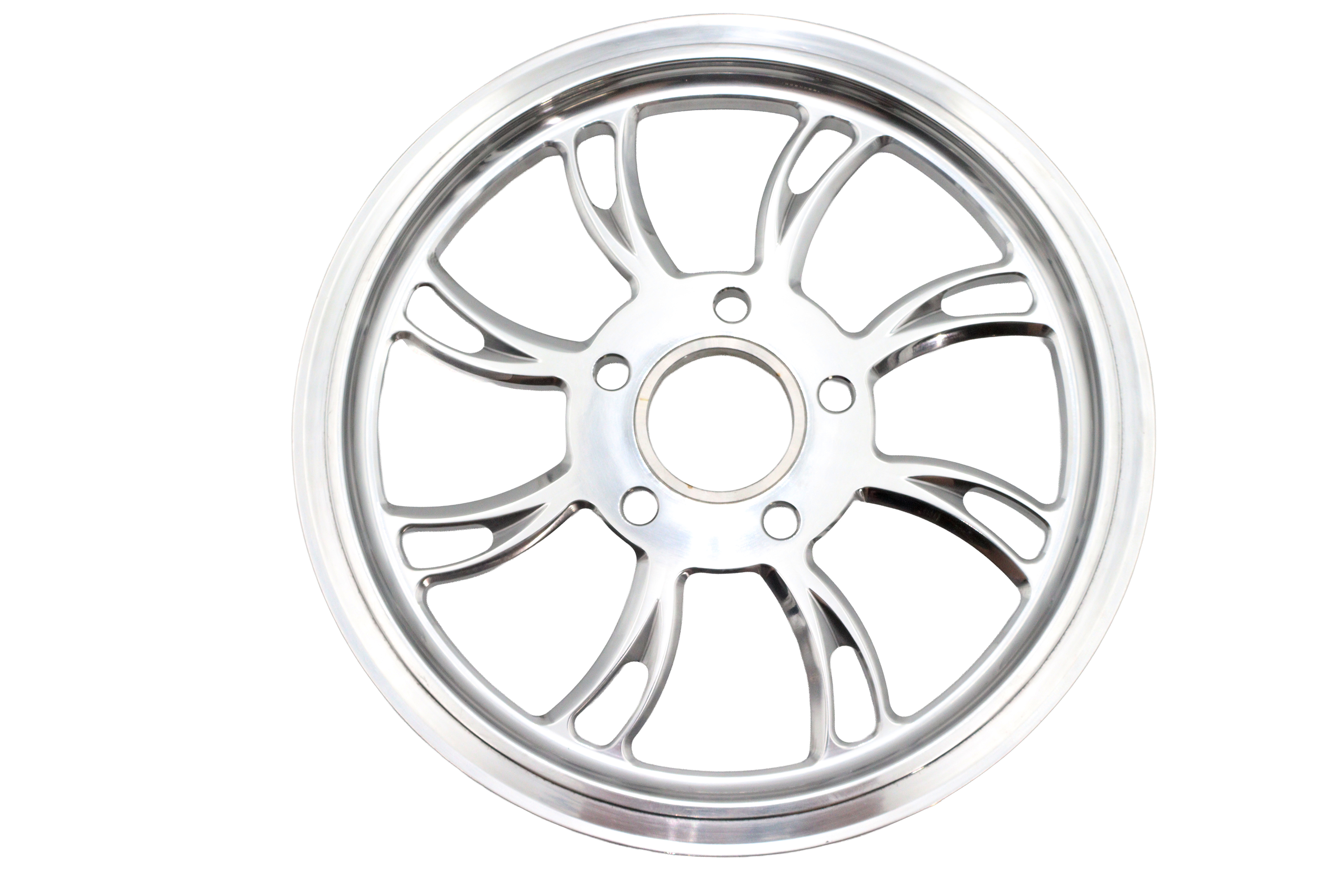 Vortex Rear Drive Pulley 65 Tooth Polished