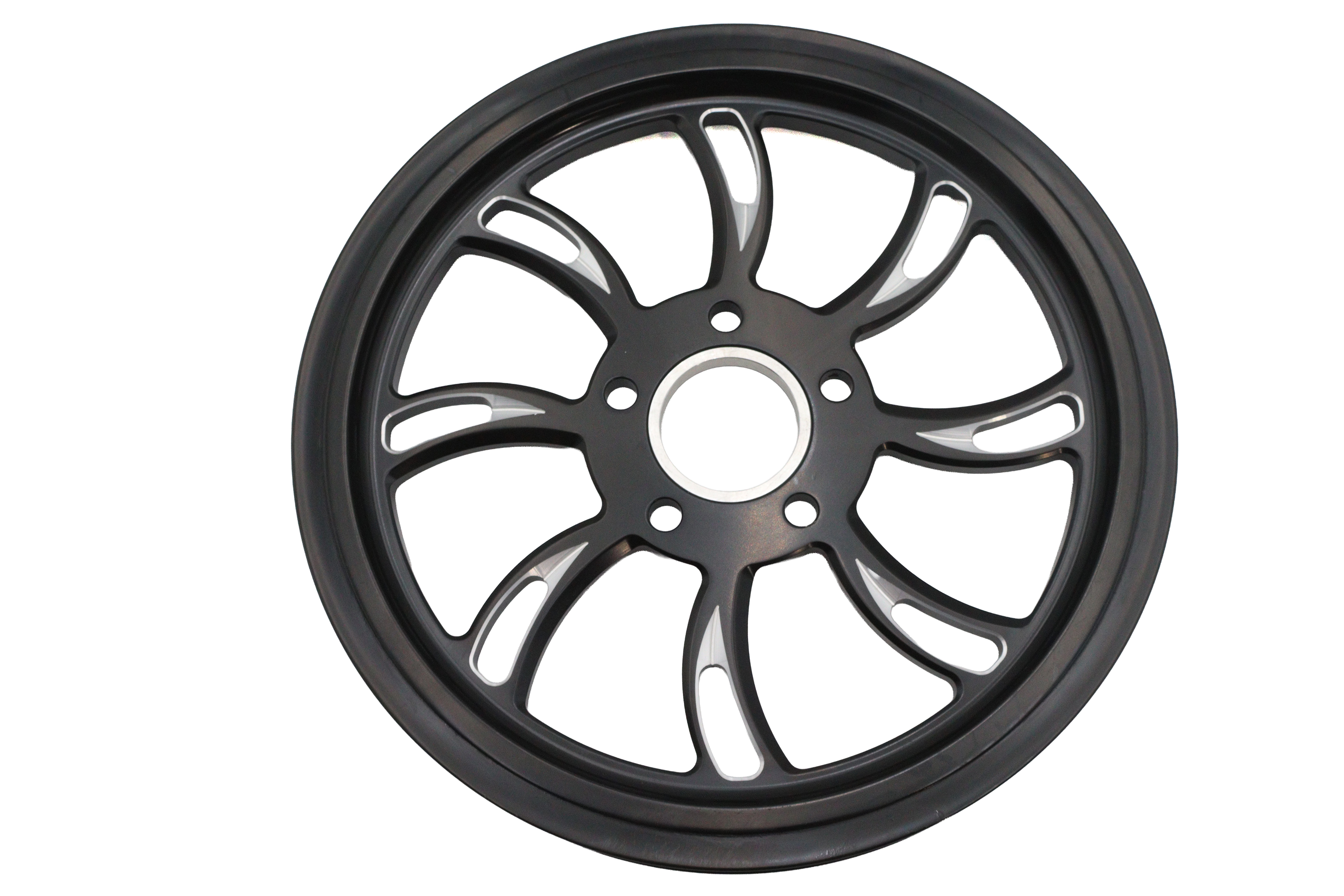 Vortex Rear Drive Pulley 65 Tooth Black Cut