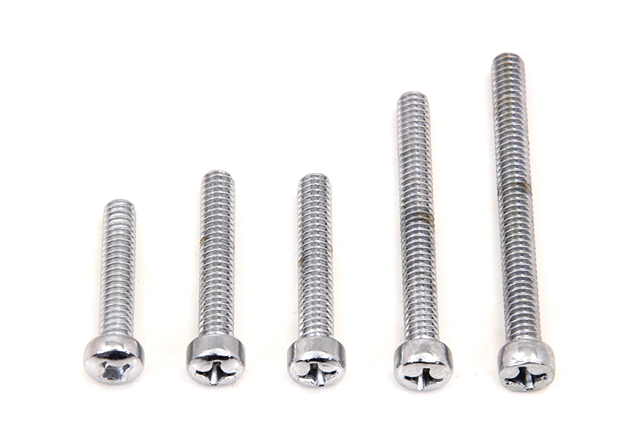 Sprocket Kick Starter Cover Screw Chrome