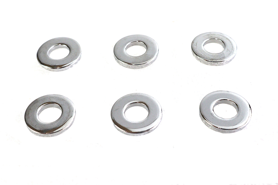 Chrome Flat Washer 3/8"