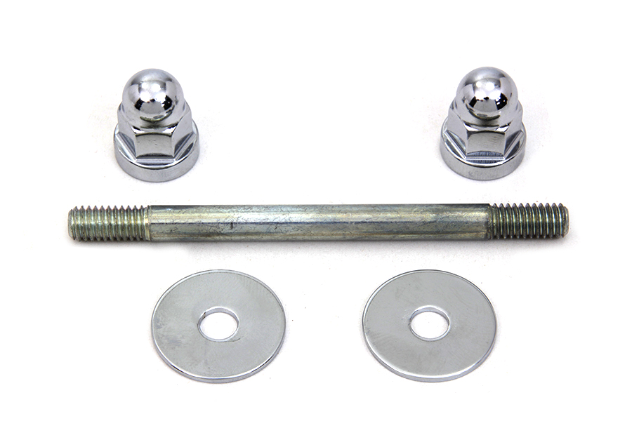 Gas Tank Mount Kit Acorn Type Chrome