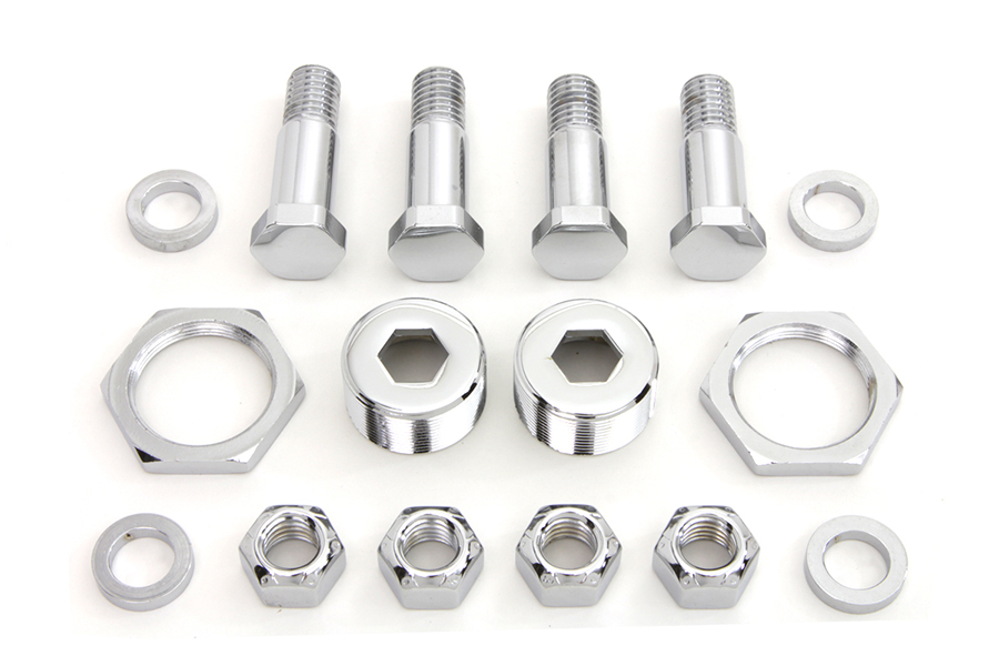 Chrome Rocker Bolt Kit