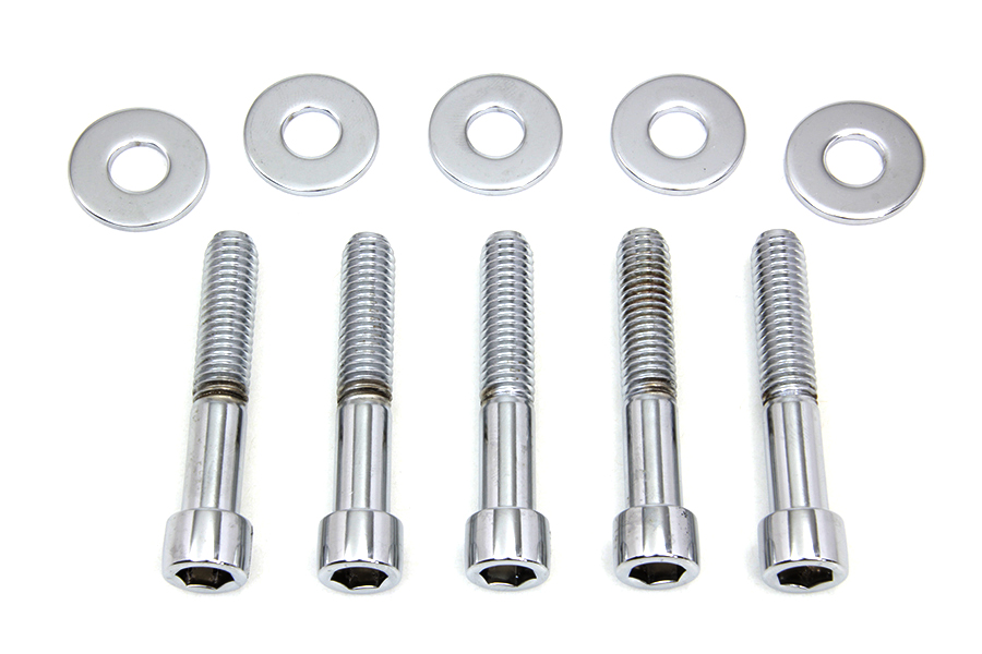 Pulley Bolt and Washer Kit Polished