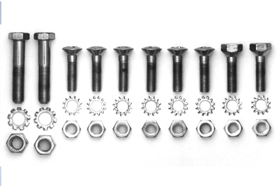 Rear Fender Strut Replica Cadmium Bolt Kit