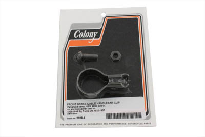 Front Brake Cable Handlebar Clip Parkerized