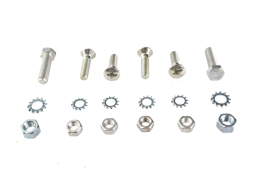 Rear Fender Strut Bolt Kit Cadmium