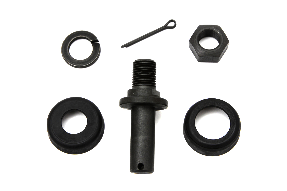 Parkerized Rear Brake Shoe Pivot Stud and Cup Assembly