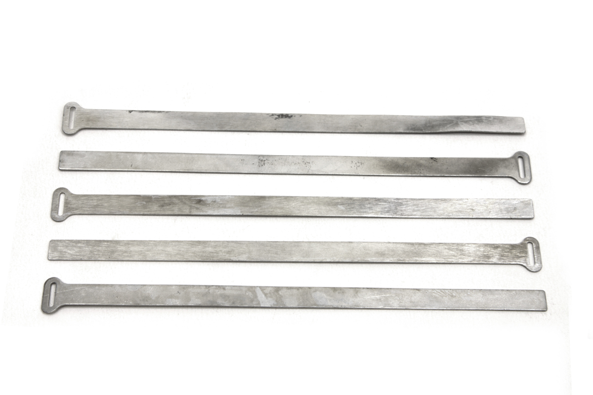 Cadmium Feed Oil Line Straps