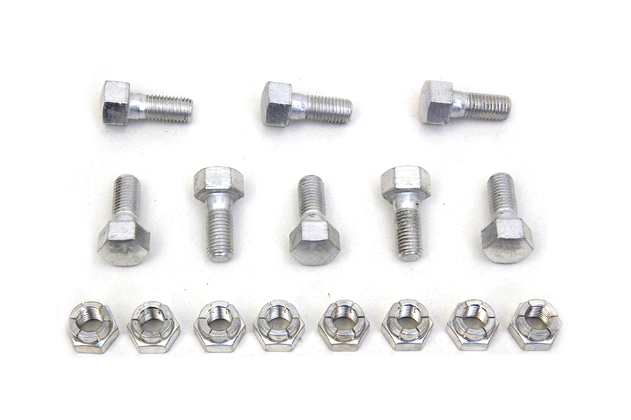 Rear Brake Drum Bolt and Nut Kit