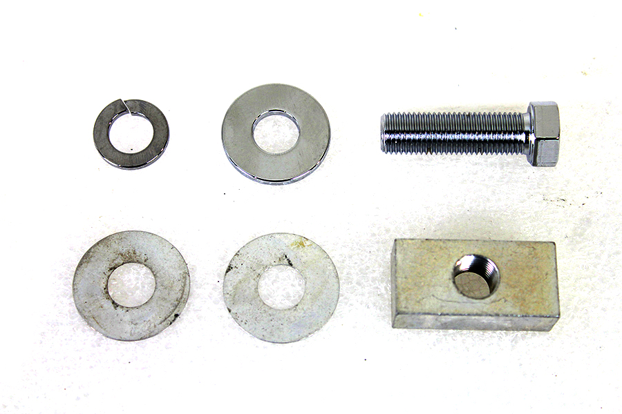 Top Motor Mount Kit Chrome Plated