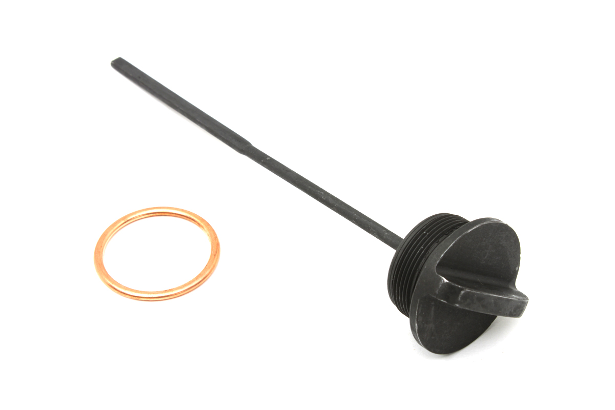 Parkerized Oil Tank Filler Cap and Gauge Kit