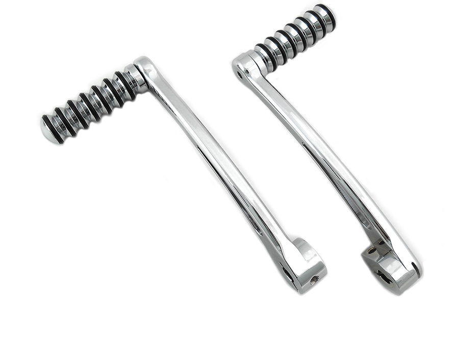 Chrome Heel Toe Shifter Lever Set