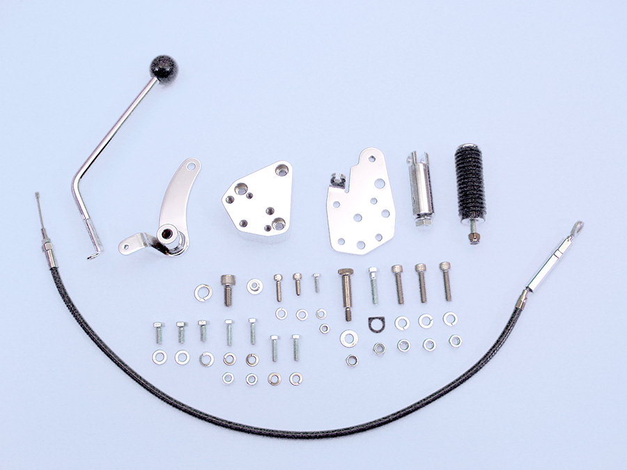 Chrome Jockey Clutch Pedal Kit
