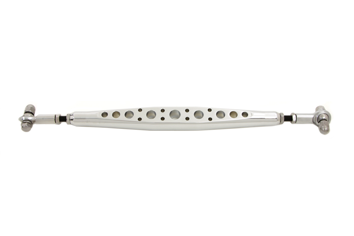 Chrome Drilled Shifter Rod, 2" Extended