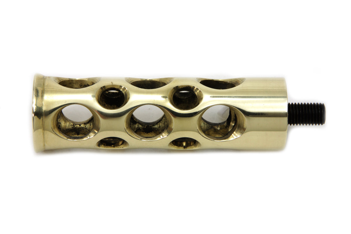 Brass Swiss Cheese Shifter Peg