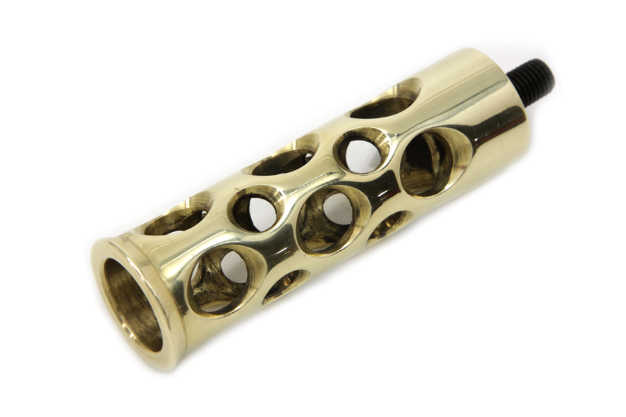 Brass Swiss Cheese Shifter Peg