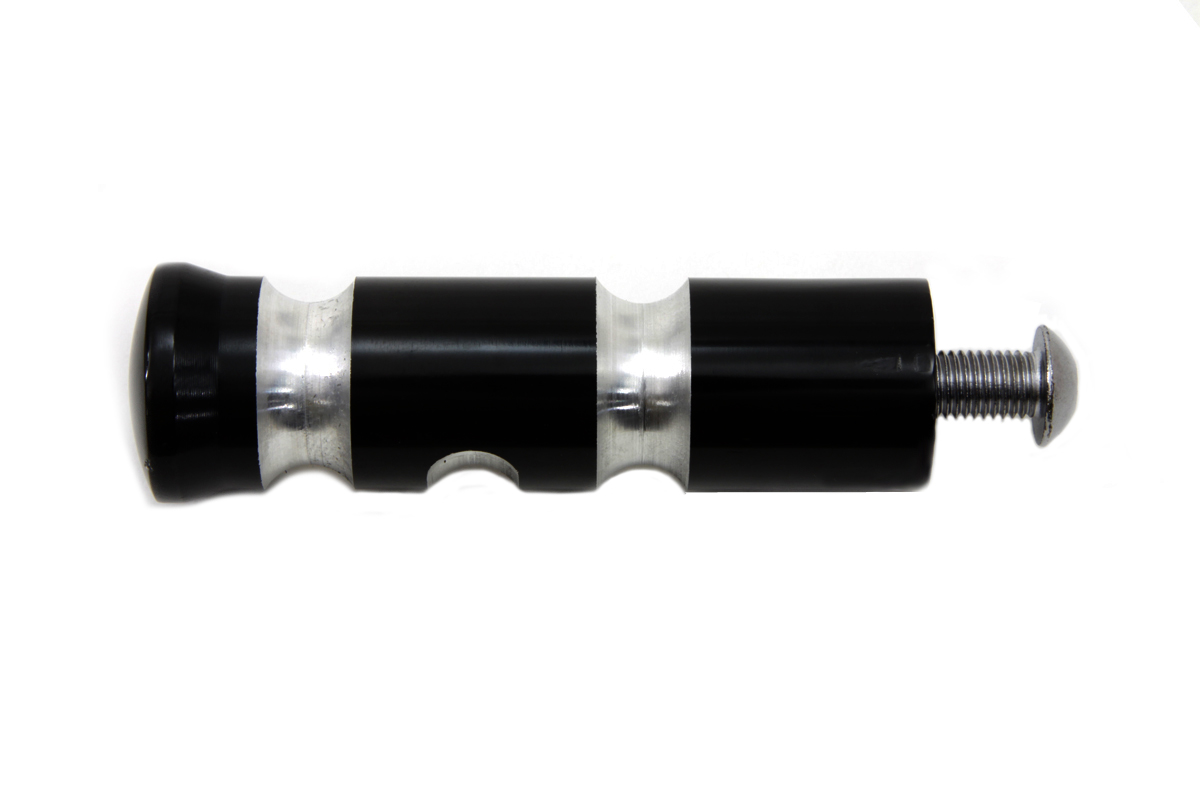 Black Contour Grooved Shifter Peg