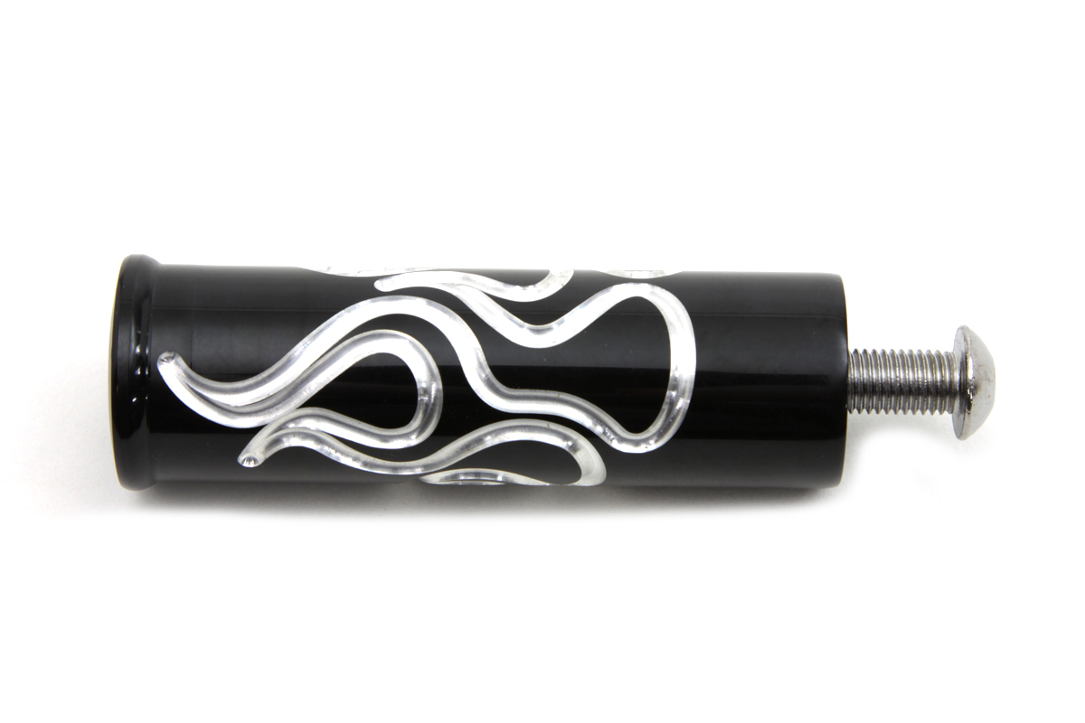 Black Flame Style Shifter Footpeg