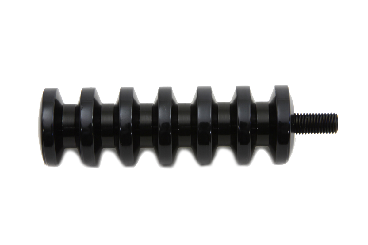 Black Grooved Shifter Peg