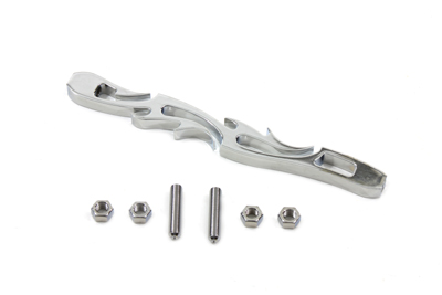 Chrome Shifter Rod Flame Style