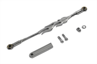 *UPDATE Shifter Rod Kit Flame Style Chrome