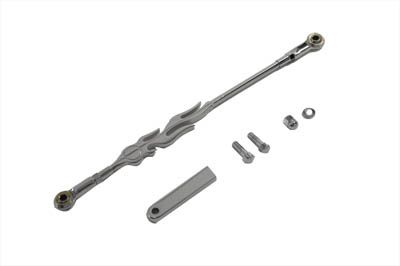 Chrome Flame Style Shifter Rod Kit