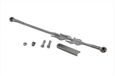 Chrome Flame Style Shifter Rod Kit