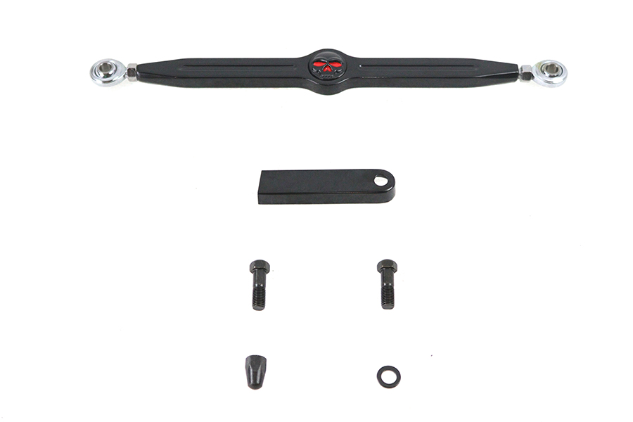 12" Skull Shift Rod Kit Black