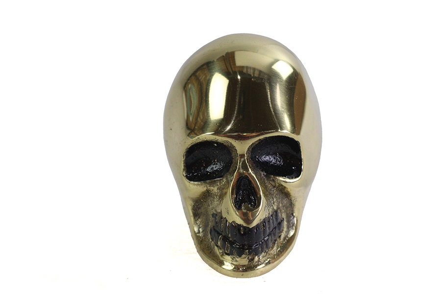 Brass Skull Style Shifter Knob