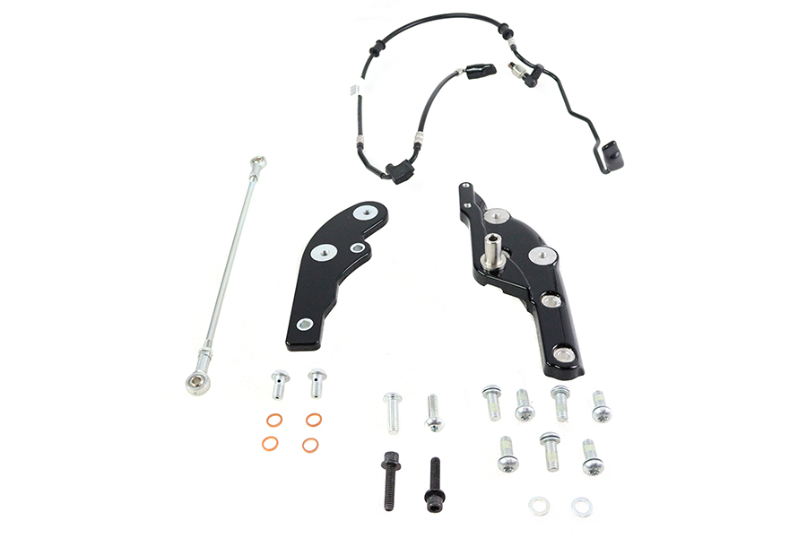 Black Extended Reach Forward Control Kit