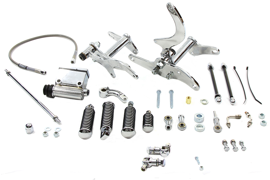 Daniel Boone Forward Control Kit Chrome
