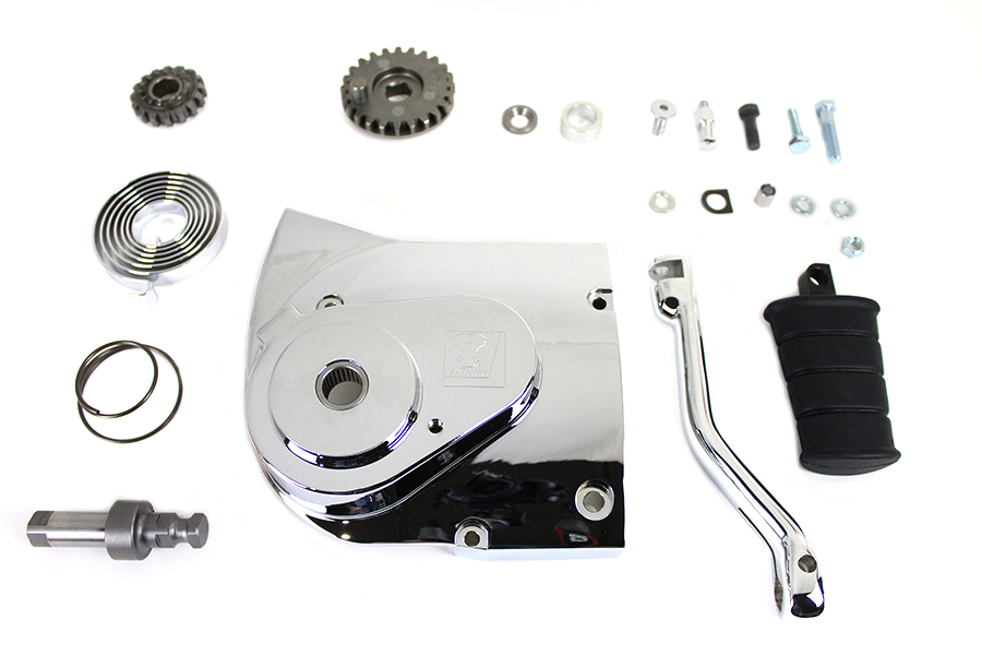 Kick Starter Conversion Kit Chrome