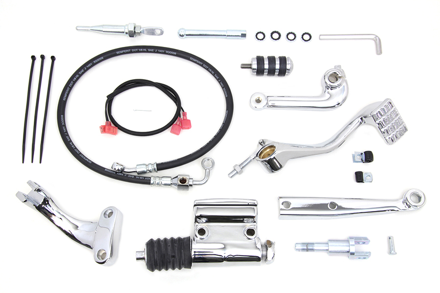 XL Stock Mid Control Kit Chrome