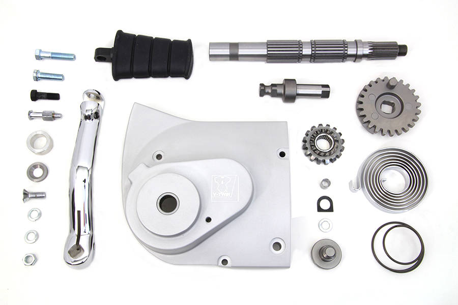 Kick Starter Conversion Kit Alloy Finish