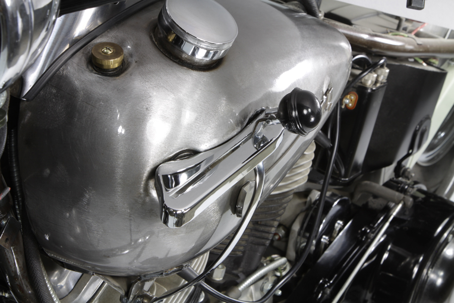 Chrome Tank Hand Shifter Control Kit fits Harley Davidson