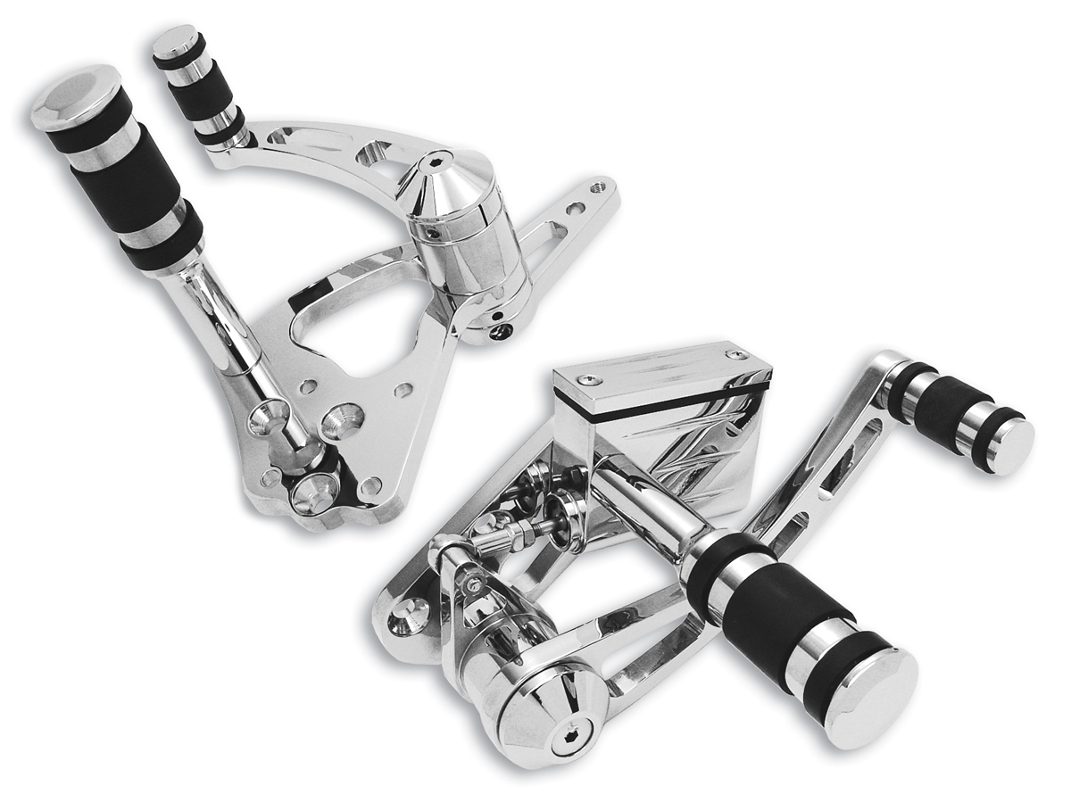 Billet Forward Control Kit Chrome